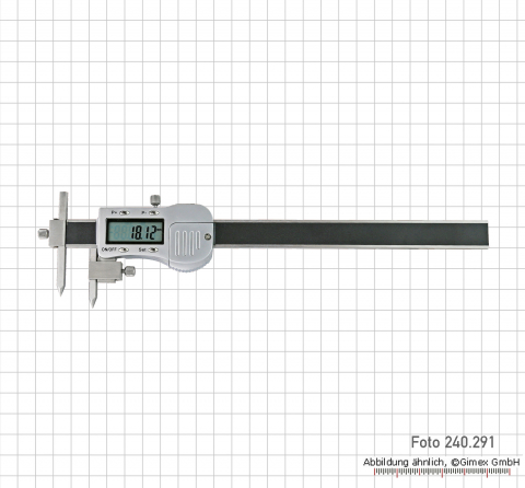 Digital caliper for hole center distance 500 mm